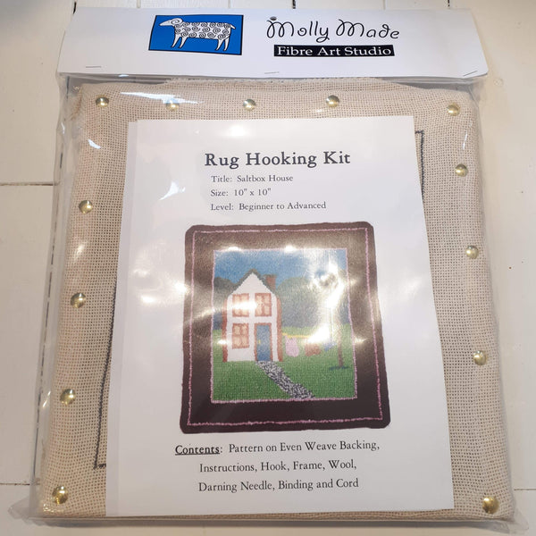 Molly Made large saltbox house rug hooking kit